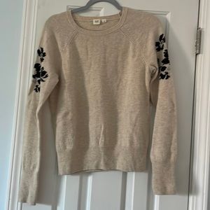 GAP Sweater with Floral Detail